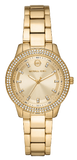 Michael Kors MK1057 Tibby Pavé Women's Watch – Gold Dial & Gold Steel Bracelet