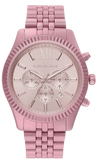 Michael Kors MK8792 Lexington Chronograph Women's Watch – Pink Dial & Pink Steel Bracelet
