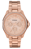 Fossil AM4483 Cecile Women's Watch – Rose Gold Dial & Rose Gold Steel Strap