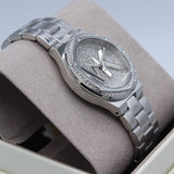 Michael Kors Lennox Quartz Silver Dial Silver Steel Strap Watch For Women - MK7234