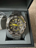 Tag Heuer Formula 1 Chronograph Men's Watch CAZ101AG.BA0842 – Grey Dial with Silver Steel Strap