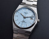 Tissot T137.207.11.351.00 PRX Powermatic 80 Men's Watch – Ice Blue Dial & Silver Steel Strap