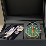 Tag Heuer Formula 1 Limited Edition Green Dial Silver Steel Strap Watch for Men - WAZ1017.BA0842