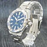 Tag Heuer Aquaracer Automatic Men's Watch WBD2112.BA0928 – Blue Dial with Silver Steel Strap