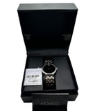 Movado 0606337 Classic Quartz Men's Watch – Black Dial & Silver Steel Strap