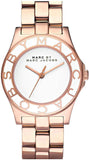 Marc Jacobs MBM3075 Blade Women's Watch – White Dial & Gold Steel Strap