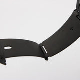 Nixon 51-30 Chrono Black Dial Black Steel Strap Watch for Men - A083-1042