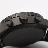 Nixon 51-30 Chrono Black Dial Black Steel Strap Watch for Men - A083-957