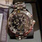 Tag Heuer Formula 1 Ayrton Senna Special Edition Men's Watch CAZ101AF.BA0637 – Grey Dial with Silver Steel Strap