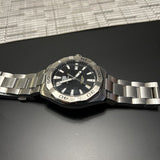 Tag Heuer Aquaracer Automatic Calibre 5 Men's Watch WBD2110.BA0928 – Black Dial with Silver Steel Strap
