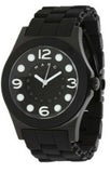 Marc Jacobs MBM2516 Pelly Women's Watch – Black Dial & Black Silicone Strap