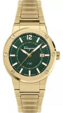 Salvatore Ferragamo SFHY02921 F-80 Men's Watch – Green Dial & Gold Steel Strap