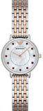 Emporio Armani AR2515 Dress Analog Women's Watch – Mother of Pearl Dial & Two-Tone Steel Strap