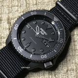 Seiko 5 Sports SRPD79K1 Automatic Men's Watch – Black Dial & Black NATO Strap