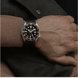 Seiko 5 Sports SSK036K1 SKX GMT Automatic Men's Watch – Mocha Black Dial & Brown Leather Strap