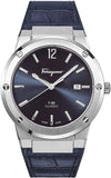 Salvatore Ferragamo SFDT00319 F-80 Classic Men's Watch – Blue Dial & Blue Leather Strap