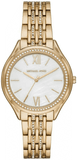 Michael Kors MK7078 Mindy Three-Hand Quartz Women's Watch – White Dial & Rose Gold Steel Strap