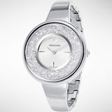 Swarovski Crystalline Pure Silver Dial Silver Steel Strap Watch for Women - 5269256