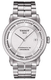 Tissot T086.408.11.031.00 Luxury Powermatic 80 Men's Watch – Silver Dial & Silver Steel Strap