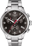 Tissot T116.617.11.057.02 Chrono XL Quartz Asian Games Edition Men's Watch – Black Dial & Silver Steel Strap
