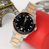 Tissot T120.410.22.051.00 Seastar 1000 Men’s Watch – Black Dial & Two-Tone Stainless Steel Bracelet