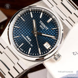 Tissot T137.207.11.041.00 PRX Powermatic 80 Men's Watch – Blue Dial & Silver Steel Strap