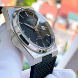 Tissot T137.407.17.051.00 PRX Powermatic 80 Men's Watch – Black Dial & Black Rubber Strap