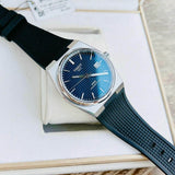 Tissot T137.407.17.041.00 PRX Powermatic 80 Men's Watch – Blue Dial & Black Rubber Strap