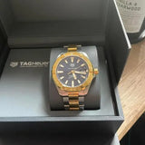 Tag Heuer Aquaracer Calibre 5 Women's Watch WBD2120.BB0930 – Blue Dial with Two-Tone Steel Strap