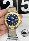 Tag Heuer Aquaracer Calibre 5 Blue Dial Two Tone Steel Strap Watch for Women - WBD2120.BB0930