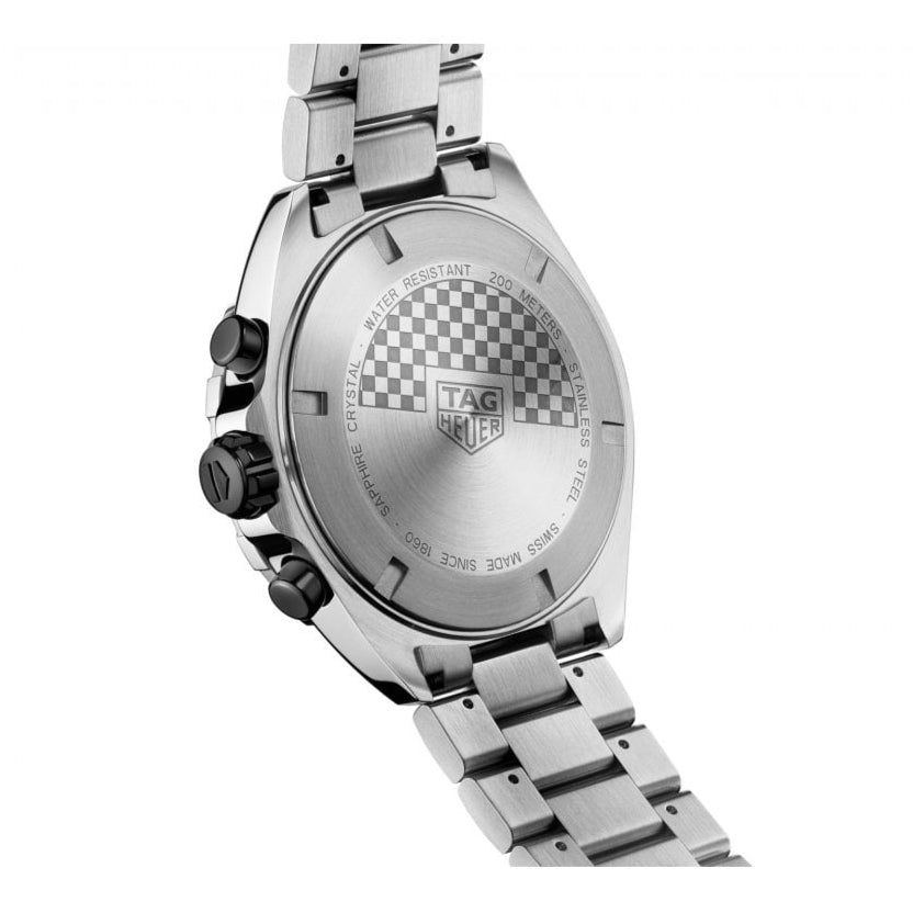 Tag Heuer Formula 1 Chronograph Men's Watch CAZ101AG.BA0842 – Grey Dial with Silver Steel Strap