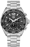 Tag Heuer CAZ1011.BA0842 Chronograph Formula 1 Men's Watch – Anthracite Grey Dial & Silver Stainless Steel Strap