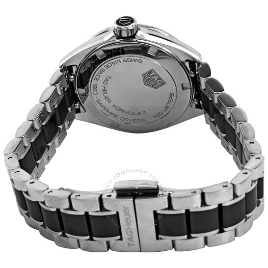 Tag Heuer Formula 1 Diamonds Women's Watch WBJ141AB.BA0973 – Black Dial with Two-Tone Steel Strap