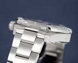 Tag Heuer Aquaracer Chronograph White Dial Silver Steel Strap Watch for Men - WAY111Y.BA0928