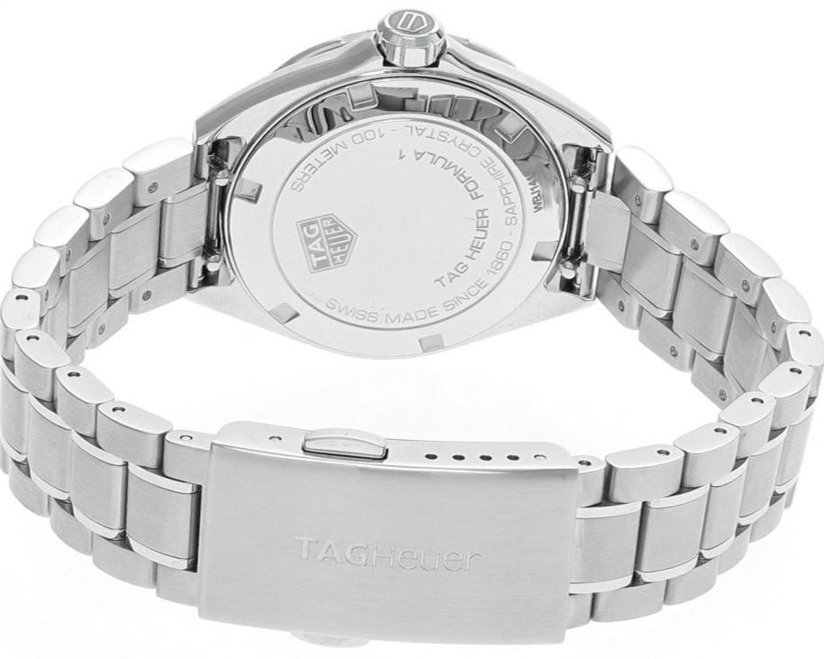 Tag Heuer Formula 1 Quartz Women's Watch WBJ1418.BA0664 – Mother of Pearl White Dial with Silver Steel Strap