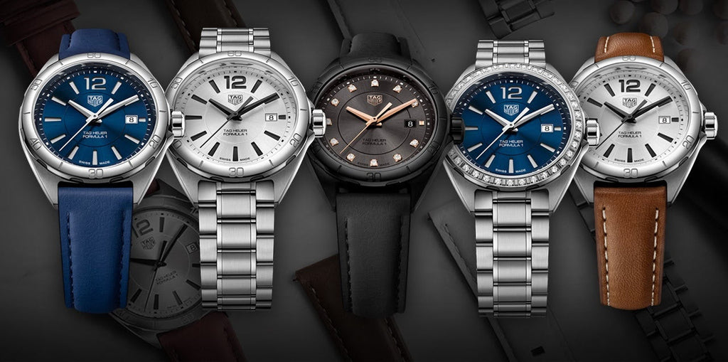 Tag Heuer Formula 1 Diamonds Women's Watch WBJ1416.BA0664 – Blue Dial with Silver Steel Strap