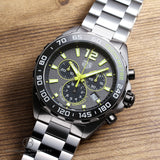 Tag Heuer Formula 1 Chronograph Men's Watch CAZ101AG.BA0842 – Grey Dial with Silver Steel Strap