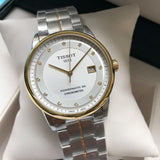 Tissot Luxury Powermatic 80 Silver Dial Silver Steel Strap Watch For Men - T086.408.22.036.00
