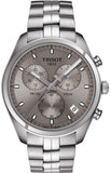 Tissot T101.417.11.071.00 PR 100 Chronograph Men’s Watch – Grey Dial & Silver Stainless Steel Bracelet