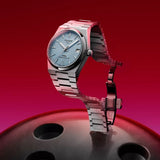 Tissot T137.207.11.351.00 PRX Powermatic 80 Men's Watch – Ice Blue Dial & Silver Steel Strap