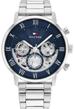 Tommy Hilfiger 1710569 Legend Chronograph Men's Watch – Blue Dial & Silver Steel Strap