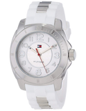 Tommy Hilfiger 1781306 K2 Quartz Women's Watch – White Dial & White Rubber Strap
