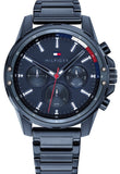 Tommy Hilfiger 1791789 Mason Men's Watch – Blue Dial & Blue Steel Bracelet