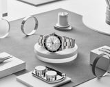 Tudor Black Bay 54 Silver Dial Silver Steel Strap Watch for Men - M7943A1A0NU-0002
