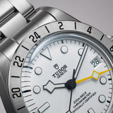 Tudor Black Bay Pro Silver Dial Silver Steel Strap Watch for Men - M79470-0004