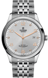 Tudor M91650-0003 1926 Automatic Diamonds Men's Watch – Silver Dial & Silver Steel Strap