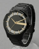 Armani Exchange Hampton Series AX2192 Men's Chronograph – Black Dial with Matching Black Stainless Steel Bracelet