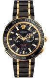 Versace VCN040017 V Extreme Pro Quartz Men's Watch – Two Tone Dial & Stainless Steel Strap
