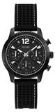 Guess W1025L3 Marina Chronograph Women's Watch – Black Dial & Black Rubber Strap
