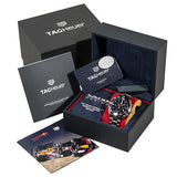 Tag Heuer Formula 1 Red Bull Racing Chronograph Blue Dial Silver Steel Strap Watch for Men - CAZ101AK.BA0842